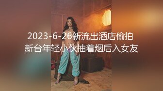 2023-6-26新流出酒店偷拍 新台年轻小伙抽着烟后入女友