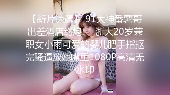 【新片速遞】 91大神番薯哥出差酒店约炮❤️浙大20岁兼职女小雨可爱的婴儿肥手指抠完骚逼放她嘴里1080P高清无水印