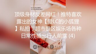 顶级身材反差网红！推特喜欢露出的女神【爱LC的小狐狸】私拍，超市景区娱乐场各种日常性感出行人前露 (4)